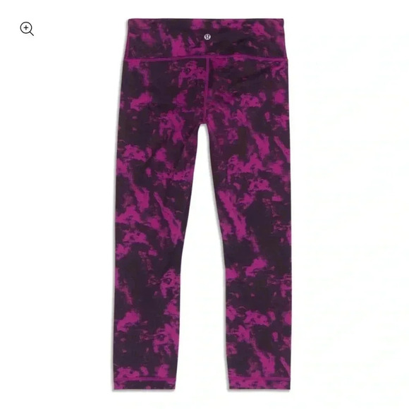 LULULEMON Wunder Under Pant Breezie Regal Plum Black - Picture 3 of 8